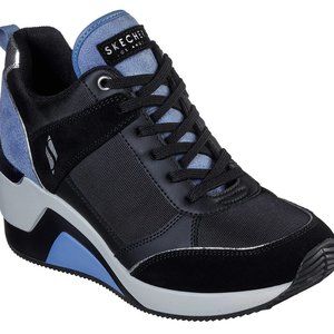 skechers wedge tennis shoes